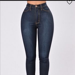 ✈️ NWT Fashion Nova Dark Denim Jeans